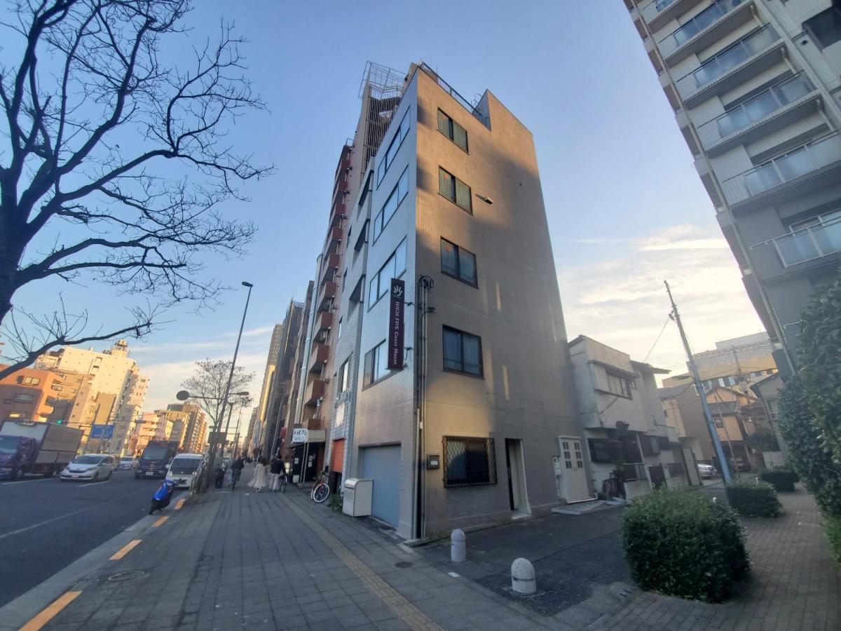 High Five Guest House Tokyo prefektur Exteriör bild